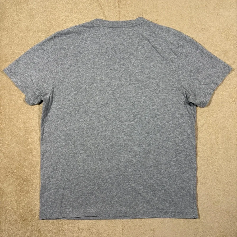 Psycho Bunny Mens Gray‎ Graphic Tee Skull Bunny Logo Size 6 Pima Cotton